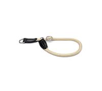 lionto Martingale Dog Collar, Length 60 cm, Thickness 1 cm, Beige