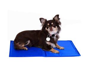 lionto Self-cooling Mat for Dogs and Cats, 90 x 50 cm, Blue