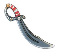 Liontouch - Captain Red Stripe Pirate Foam Sabre For Kids - Age 3-8