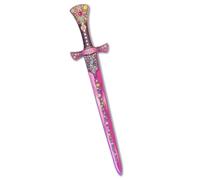 Liontouch - Crystal Princess Sword For Girls - Age 3-8 Years | Foam Toy For Kid’s Pretend Play With Medieval Pink & Silver Lioness Theme | Safe Weapons & Battle Accessory For Dress Up & Royal Costumes