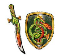 Liontouch - Dragon Slayer Foam Sword & Shield Set For Kids - Age 3+