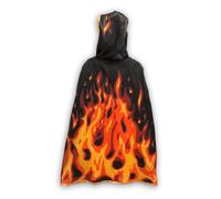 Liontouch - Fantasy Fire Flame Cape For Kids - Age 3-8 Years | One Size