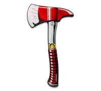 Liontouch - Firefighter Hatchet | For Boys & Girls Aged 3-8 Years | Pretend Play Fireman Toy Axe in Safe & Durable Foam For Kids and Toddlers | Made for Safe and Educational Playing