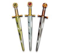 Liontouch - Foam Sword Collection, 3-Pack | For Boys & Girls | Set of Medieval Toy Swords For Playfighting | Durable & Safe Dress-Up & Knight Costume Accessory For Roleplay & Pretend Play Age 3+