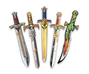 Liontouch - Foam Sword Set For Kids, 5-Pack - 3+ Years | Playfighting Swords In Five Styles - Fantasy Dragon, King Lion, Prince, Pirate & Norse Viking | Safe & Durable Toy Weapons For Boys & Girls