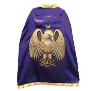 Liontouch - Golden Eagle Knight Cape | 3-8 Years - One Size Fits All | Medieval Pretend Play Cloak For Children With Eagle Theme | Dress Up, Fancy Dresses & Royal Costumes For Kids