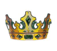 Liontouch - Kingmaker Crown | For Kids Aged 3+ Years - Size Adjustable | Medieval Pretend Play Toy For Boys in Durable Foam | Roleplay, Dress Up, Fancy Dresses & Royal Costumes