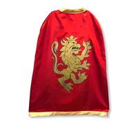 Liontouch - Noble Knight Cape For Boys, Red - Age 3-8 Years, One Size