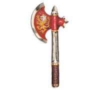 Liontouch - Noble Knight Foam Axe For Kids, Red - Age 3-8 Years
