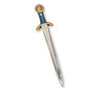 Liontouch - Noble Knight Sword, Blue/Large - Age 3-8 Years | Medieval Pretend Play Foam Toy For Children With Golden Lion Theme | Safe Weapon & Battle Accessory For Boys’ Dress Up & Costumes