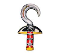 Liontouch - Pirate Hook For Kids - Age 3-6 Years | Skull-Themed Pirate Accessory | Treasure Hunts, Role Play, Costume Adventures & Dress Up Fun For Toddler Boys
