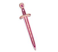 Liontouch - Queen Rosa Foam Sword For Girls - 3-6 years | Pink Toy Sword For Pretend Play For Toddlers In Glittering Medieval Style | Safe & Durable Accessory For Royal Dress Up & Costumes