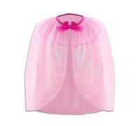 Liontouch - Queen Sequin Cape for Girls 3-8 | Pink Sparkly Dress-Up Cape | Queen Rosa Sequin Cape for Girls Age 3-8 | Pink Sparkly Cloak for Dress-Up, Pretend Play, Role Play & Royal Adventures