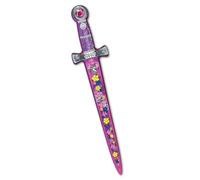 Liontouch - Unicorn Princess Sword For Girls, Age 3+, Medieval Style Toy For Pretend Play For Toddlers With Flowers & Gemstones, Safe & Durable Foam Accessory For Royal Dress Up & Costumes