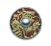 Liontouch - Viking Shield | For Kids Aged 3+ Years | Chief Harald’s Medieval Foam Toy For Little Warriors & Berserker’s Pretend Play | Safe & Durable Battle Accessory For Dress Up & Costumes For Boys