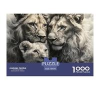 LionUltimate Challenge Jigsaw Puzzles for Adults Fierce Lion Conquer The 1000-Piece (Advanced) Impossible, Hard, And Difficult Challenging Puzzle Educational Games - This Is The Pinnacle Gift Jigsaw P