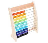 LIOOBO 1 set Educational Wooden Abacus Bead Math Calculation for Boys and Learning Tool for Arithmetic and Color Cognition Montessori Math Game