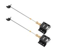 LIOOBO 1 Set Remote Controlled Boat Parts Kit Double Magnetic Motors Electric Propeller for DIY Rc Model Boats Easy Use for Lakes and Rivers