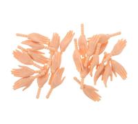 LIOOBO 10 Pairs Realistic Doll Hand Accessories Bjd Jointed Replacement Parts for DIY Doll Making Easy Installation Crafted From Safe Material for Enhanced Realism
