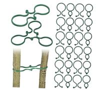 LIOOBO 100pcs Shaped Plant Support Clips for Tomato Vines Grape Vine Clips for Garden Climbing Plants Stem Training and Secure Growth