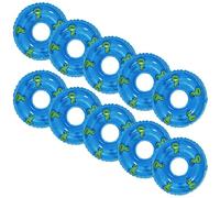 LIOOBO 10Pcs Miniature Swim Ring Ornaments Bright Colors Adorable Swimming Ring Decors for Dollhouses and Photography Props Mini House Decor