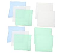LIOOBO 10Pcs Muslin Washcloths Soft Burping Cloths for Multi Purpose Face Towel for Wiping Drool Gentle Cleaning Safe Additive