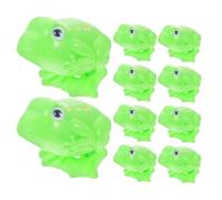 LIOOBO 10pcs Plastic Wind Up Frog for Retro Clockwork Jumping Animals Birthday Party Favors Goody Bag Fillers for Indoor Outdoor Fun