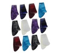 LIOOBO 12pcs Flat Finger Plectrums Guitar Thumb Picks Celluloid String Instrument Picks for Acoustic Guitar Banjo Ukulele Harp
