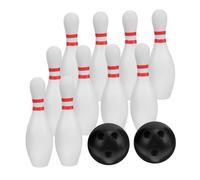 LIOOBO 12Pcs Interactive Bowling Game for Fun Indoor Outdoor Activity Lightweight Safe Design Bright Colors for Birthday Parties Enhances Hand Eye Coordination