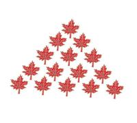 LIOOBO 15PCS Maple Leaf Lapel Pins for Women Alloy Canadian Brooches with Drip Oil Finish Secure Clasp Accessories for Autumn Thanksgiving Dresses Backpacks Canada Day Souvenirs