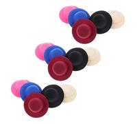 LIOOBO 15Pcs Miniature Doll Hats DIY Craft Accessories for Decoration Small Cloth Caps for Dolls Photo Prop and Crafting Projects