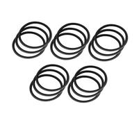 LIOOBO 15pcs Small Rubber Trumpet Cornet Tuning Slide Rings Buffer Muffler Replacement Parts for Brass Instrument Repair and Maintenance