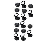 LIOOBO 16pcs Eyeshadow Blush Subscription Box Travel Makeup Container Eyeshadow Palette Storage Jars Compact Case for Go