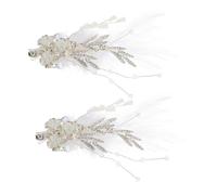 LIOOBO 1pair Elegant Handmade Chinese Style Hair Clip for Women Lightweight Traditional Headdress for Photography and Stage Performance Comfortable Fit Aesthetic Design