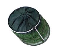 LIOOBO 1pc Green Fish Nets Fishing Baits Bass Lures Minnow Lure Crawdad Traps Minnow Net Bream Bait Cast Net Fishing Gear Portable Fish Protection Net Foldable Fishing Net Grille Crab Net