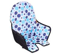LIOOBO 1Pc High Chair Cushion Soft Fabric Dining Seat Pad for Outdoor Use Light Blue Convenient Supplies Lightweight Design Protects Delicate Skin Easy to Carry Fits Standard High Chairs