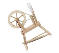 LIOOBO 1Pc Miniature Hand Reeling Machine Model Vintage Wooden Dollhouse Furniture Accessory for Home Decor Playroom for Mini House Model Building