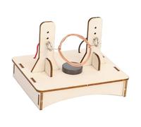 LIOOBO 1Set DIY Wooden Dc Motor Science Project Kit for Engaging Educational for Creative Learning and Hands Experience for Stem Activities and Parent Bonding
