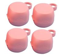 LIOOBO 1set Pacifier Holder Storage Box Portable Case Color Dustproof and Easy to Clean for Travel and Outdoor Use Safe and Durable Pp Material Color 4pcs