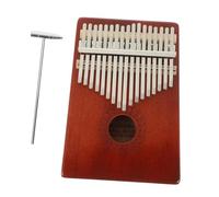 LIOOBO 1Set Portable Tone Kalimba Thumb Piano Finger Piano with Smooth Keys Durable Design Includes Storage Bag for Beginners and Music Lovers Flower Petal Color
