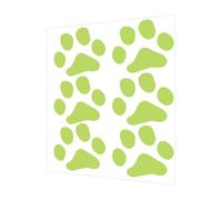 LIOOBO 2 Sheets Wall Stickers Cartoon Claw Decals Light Green PVC Luminous Design Won't Damage Walls Animal Claw Shape for Rooms