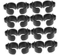 LIOOBO 20pcs Cable Clip Phone Stand and Mic Stand Cable Holder Clips Sturdy for Organizing and Preventing Tripping Hazards