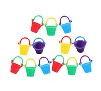 LIOOBO 20pcs Miniature Buckets Model Decorative Tiny Buckets for Dollhouse Fairy Garden Beach Scene Layouts Versatile Accessories for DIY Crafts Creative Projects