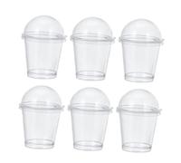 LIOOBO 20Pcs Miniature Simulation Cups Realistic Mousse Cup Model for Dollhouse Decoration DIY Props Play Kitchen Accessories for Pretend Play and Creative Crafts