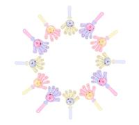 LIOOBO 20pcs Plastic Hand Clappers Noisemakers Party Favors for Cheering at Sporting Events Concerts Carnival Fun Safe Reusable Noise Maker