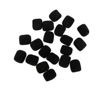 LIOOBO 20pcs Spray Cotton for Mic Sponge Covers for Lapel Microphone Windproof Mic Windscreen for Little Microphone