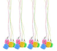 LIOOBO 20Pcs Tooth Holder Organizer Box with Independent Compartments for Teeth and Hair Keepsake Colorful Mini Souvenir Storage