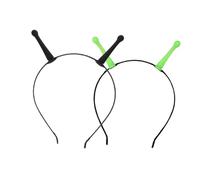 LIOOBO 2pcs Headband For Halloween: Funny Antenna Headbands - Comfortable Cosplay Hair Accessories For Party And Costume Dress Up