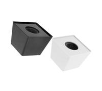LIOOBO 2pcs Microphone Logo Station Shape Wireless Interview Microphone Flag for Tv Stations Journalists and Media Outlets Chic and Unique Design for Enhanced Recognition