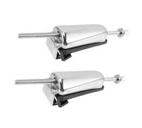 LIOOBO 2pcs Professional Metal Drum Lug Replacement Claw Hook for Bass and Snare Drums with Easy Installation Connector Parts